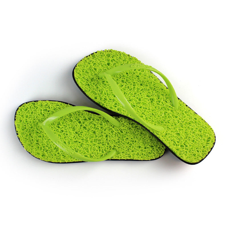 Flat Essence Slim - Lime Green | Vibrant Style &amp; Maximum Comfort